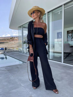 Miakee - Black Aldo Co-Ord (Set of 2)