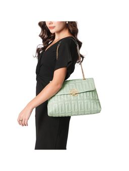 Lavie Luxe - Women's Edel Flap satchel(Mint) (L)