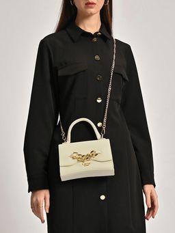 Lavie Luxe - Women's Chain Flap Small Sling Bag (S)