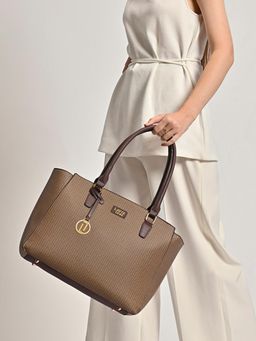 Lavie Luxe - Khaki Mono Kelly25 Women's Shoulder Bag (L)