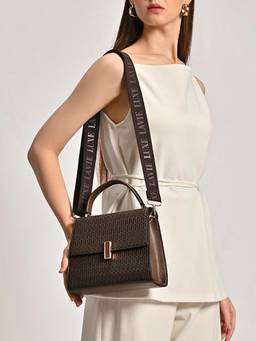 Lavie Luxe - Women's Mono Ipsy Medium Satchel Handbag (Medium)