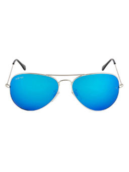 Voyage - Blue Aviator Sunglass for Men & Women (3025MG2369)