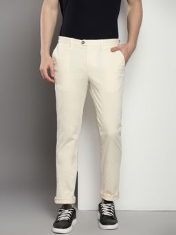 Tommy Hilfiger - Mens Cream Colour Trouser