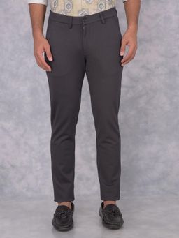 CRIMSOUNE CLUB - Mens Grey Knitted Trouser