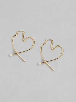 Twenty Dresses by Nykaa Fashion - Love Is In The Ears Hoops