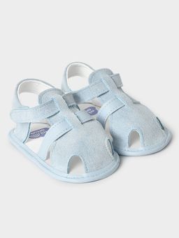 Mi Arcus - Kids Solid Sky Blue Booties