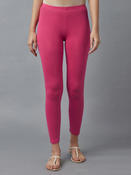 Elleven - Eleven Pink Cotton Lycra Leggings