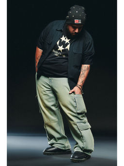 FREAKINS - Men's Blue Relaxed Fit Jeans