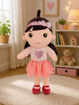 DukieKooky - Pink Sizuka Doll Soft Toy