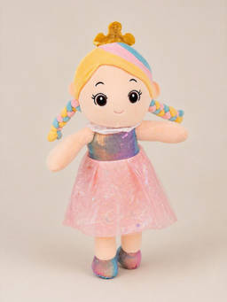 DukieKooky - Pink Shinning Doll Soft Toy