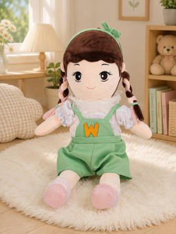 DukieKooky - Green W Pony Doll Soft Toy