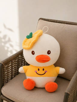 DukieKooky - Yellow Cap Duck Soft Toy