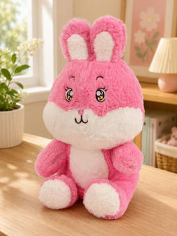 DukieKooky - Pink Rabbit Soft Toy