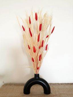 Forestkraft - Dried Wheat Flower Bouquet For Gifting & Home Decor