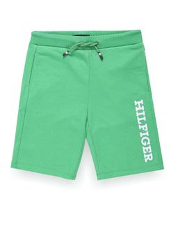 Tommy Hilfiger - Regular Fit Logo Mid-Rise Shorts
