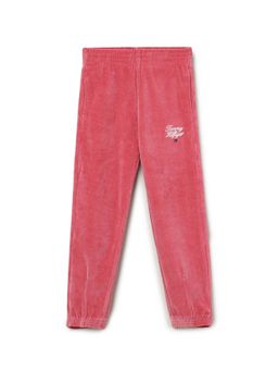 Tommy Hilfiger - Girls Regular-Fit Logo Mid Rise Joggers - Pink