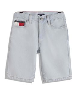 Tommy Hilfiger - Regular Fit Solid Mid-Rise Shorts