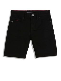 Tommy Hilfiger - Regular Fit Solid Mid-Rise Shorts