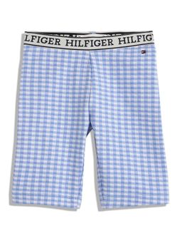 Tommy Hilfiger - Fitted Checked Mid-Rise Shorts