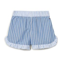 Tommy Hilfiger - Relaxed Fit Vertical-Striped Mid-Rise Shorts
