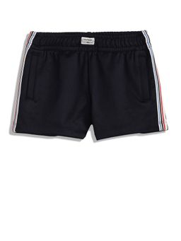 Tommy Hilfiger - Relaxed Fit Vertical-Striped Mid-Rise Shorts