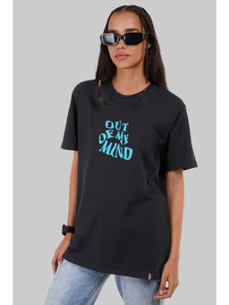 UNDERRATED CLUB - Out Of Mind Black Boyfriend Fit T-Shirt Women