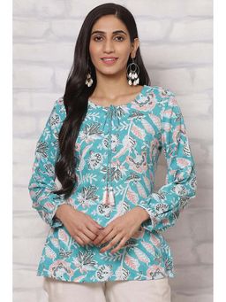 Rangriti - Turq Viscose Rayon Short Top