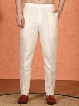 Aham-Vayam - Mayuresh Mirror Embroidered Grey Kurta with Pant