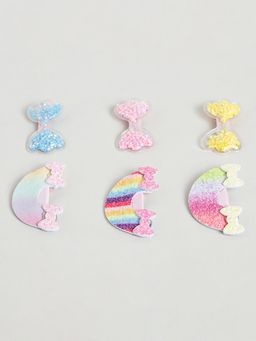 EL REGALO - Hair Accessory for Kids Girls - 6 Hairclips