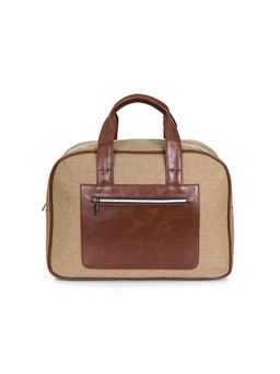 Nautica - Unisex 28.16L Pu Lightweight Cabin-Friendly Weekender Travel Duffel Bag - Brown