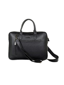 Nautica - Unisex 15.6-Inch Laptop Modern Office Briefcase Messenger Bag - Black