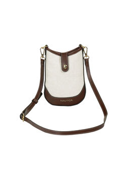 Nautica - Women'S Compact Mobile Sling Pouch - White