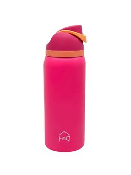 House of Quirk - Sippease Insulated Stainless Steel Water Bottle with Straw 950ML (Pink)