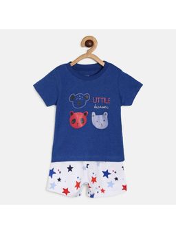 MINI KLUB - Baby Boys Multi T-shirt & Bottom (Set of 2)