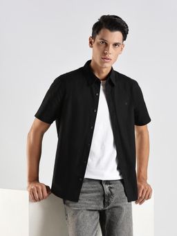 Calvin Klein - Solid Regular Fit Cotton Shirt