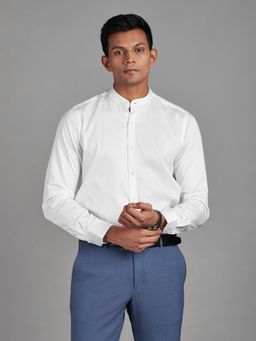Reid & Taylor - Mens Wear White Solid Shirt
