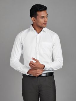 Reid & Taylor - Mens Wear White Woven Shirt