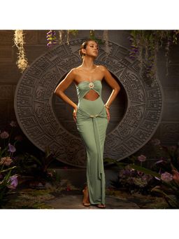 Miakee - Lucian Maxi Dress Green