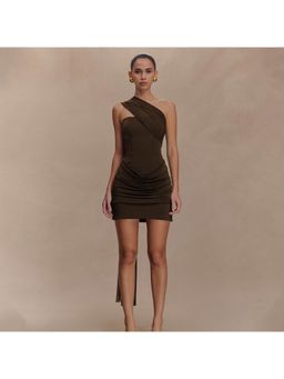 Miakee - Wintour Mini Dress Brown
