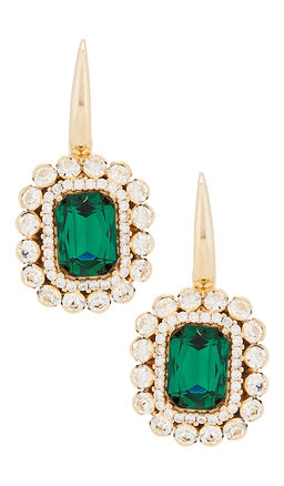 Anton Heunis - Octagon Brooch Hook Earrings