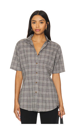 Apres Studio - Plaid Tailored Shirt
