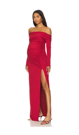 BUMPSUIT - Off The Shoulder Evening Dress