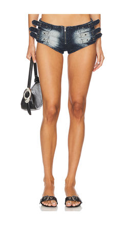 Jaded London - Zip Up Buckle Hot Short