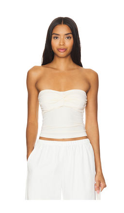 LA Made - Rosy Strapless Crop Tank