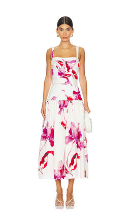 Nicholas - Lidia Bustier Drop Waist Dress