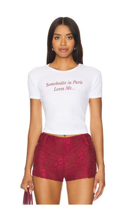 Somebodee - in Paris Loves Me Tee