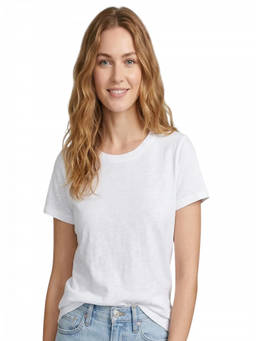 J.Crew - White Crew Neck Loose Fit T-Shirt
