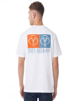 True Religion - White Printed T-Shirt