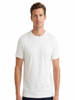 J.Crew - White Solid Print T-Shirt