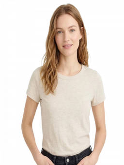 J.Crew - Natural Crew Neck Loose Fit T-Shirt (L)